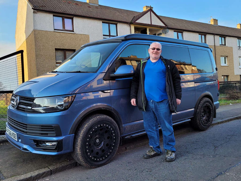 Winner Michael Hirrell of a 2016 VW T6 Highline - 4x4 Expedition - 200bhp - 1st March