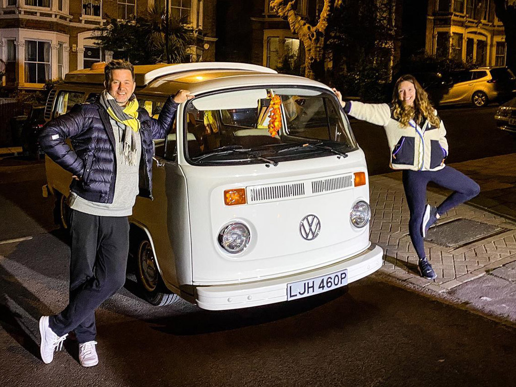 Winner Samuel Wilkinson of a 1976 VW Bay Window - 5th April