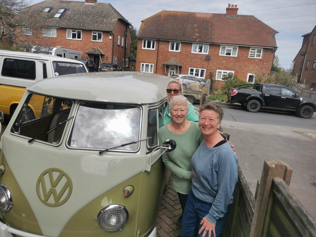 Winner Jeanette Coleman of a Mungo - 1958 VW Mango Splitscreen - One of the earliest with low lights - Retro Stunner - 30th March