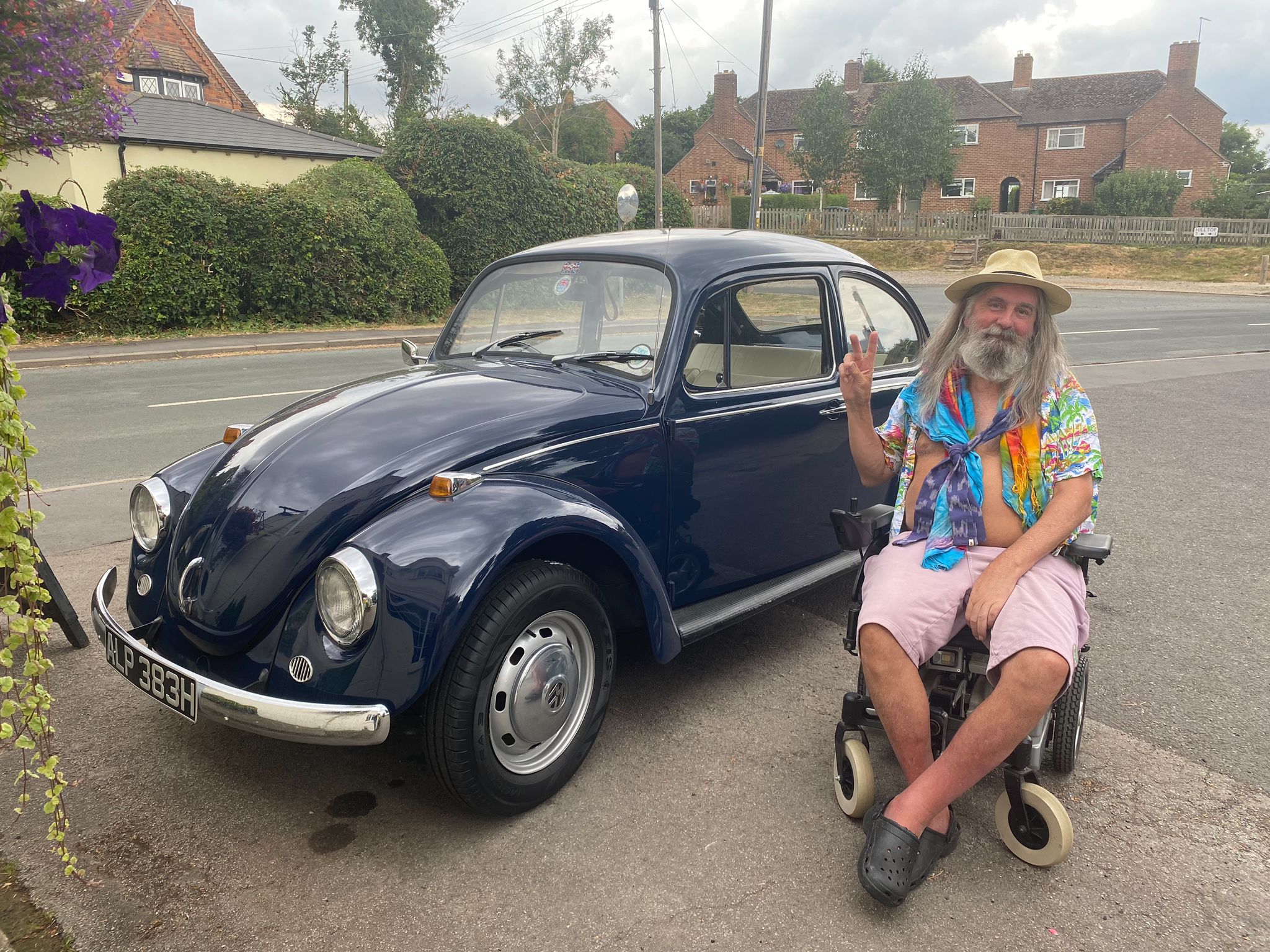Winner Will Ayres of a Boris the 1969 Volkswagen Beetle - RHD - 20th July