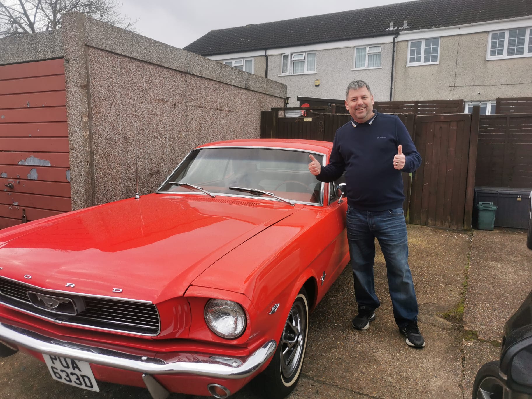 Winner Kevin White of a 1966 Ford Mustang - 289cu 4.7l V8 - Fully UK registered - 9th March