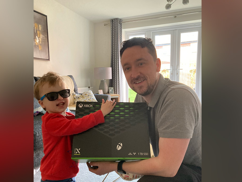 Winner Johnathan Scahill of a Xbox Series X 1TB Console - 2nd March