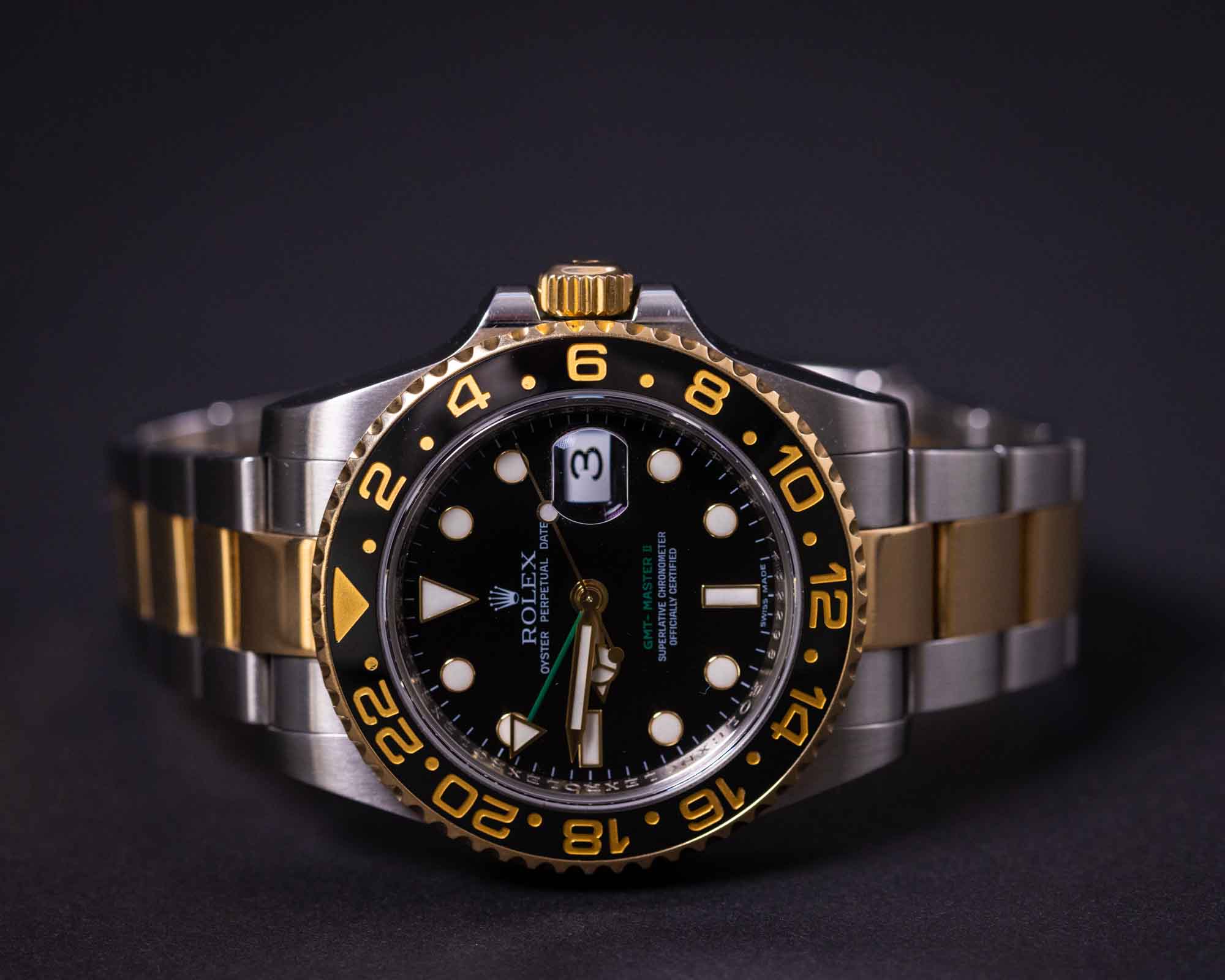 Rolex GMT-Master II – Steel and 18ct Yellow Gold – Mint Condition - 11th May