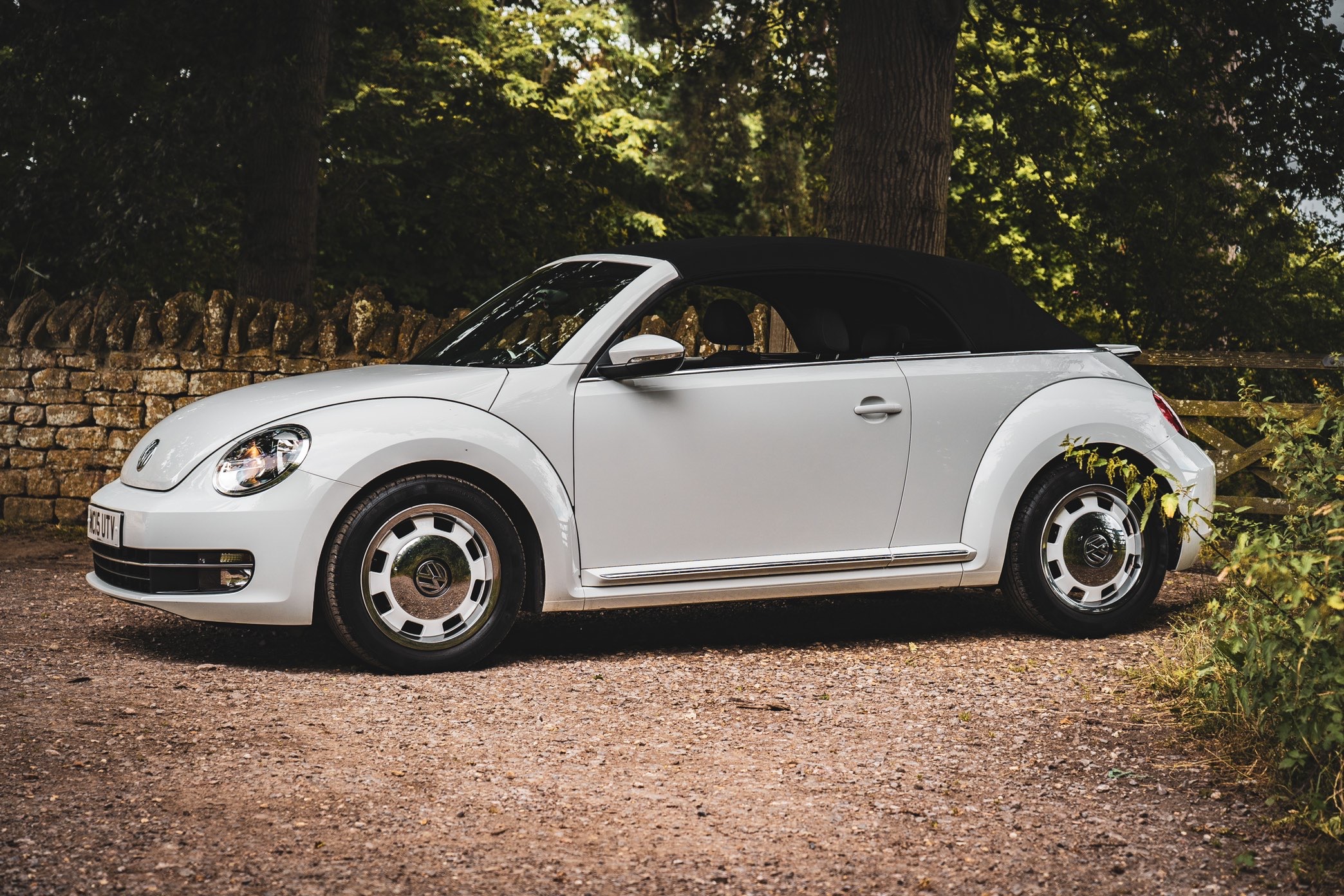 15 plate VW Beetle TSI BlueMotion - Tech Design Cabriolet in White - Low Miles - 10th August